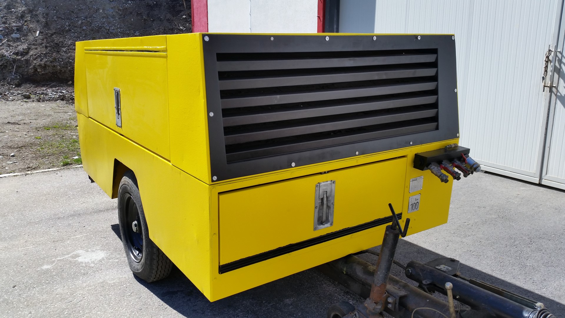 Pokretni dizel kompresor 75kw